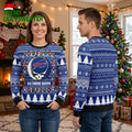 Buffalo Bills Grateful Dead Skull Ugly Christmas Sweater