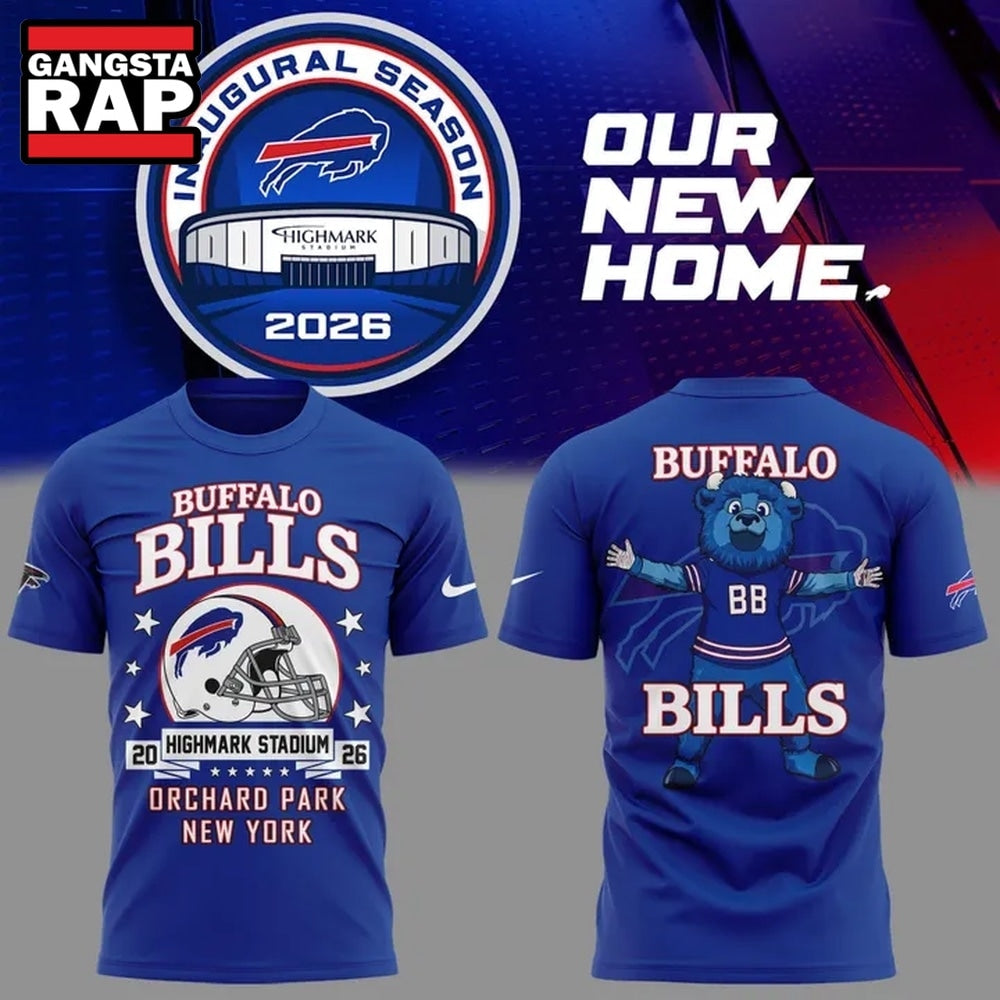Buffalo Bills Highmark Stadium Bills Mafia Mascot 2026 3D Shirt
