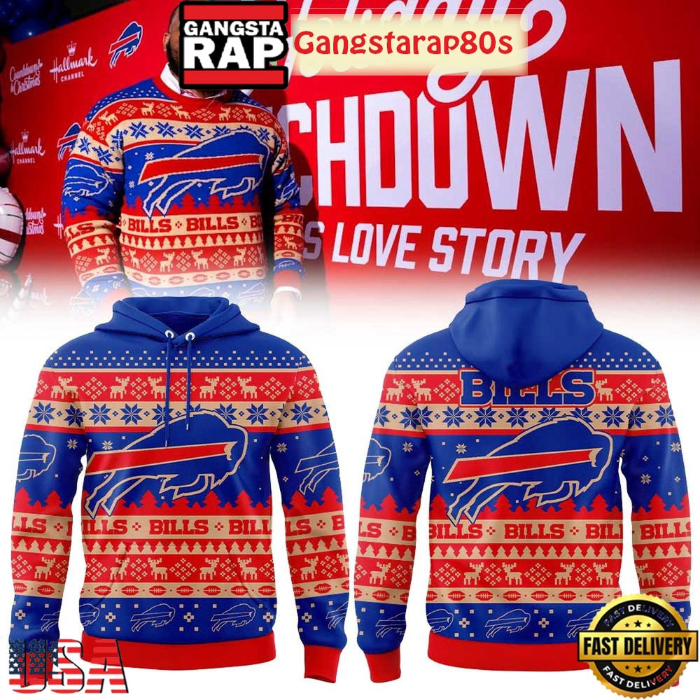 Buffalo Bills Holiday Christmas 2025 Limited Edition Hoodie