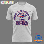 Buffalo Bills Homage Marv Levy Quote 3D Shirt