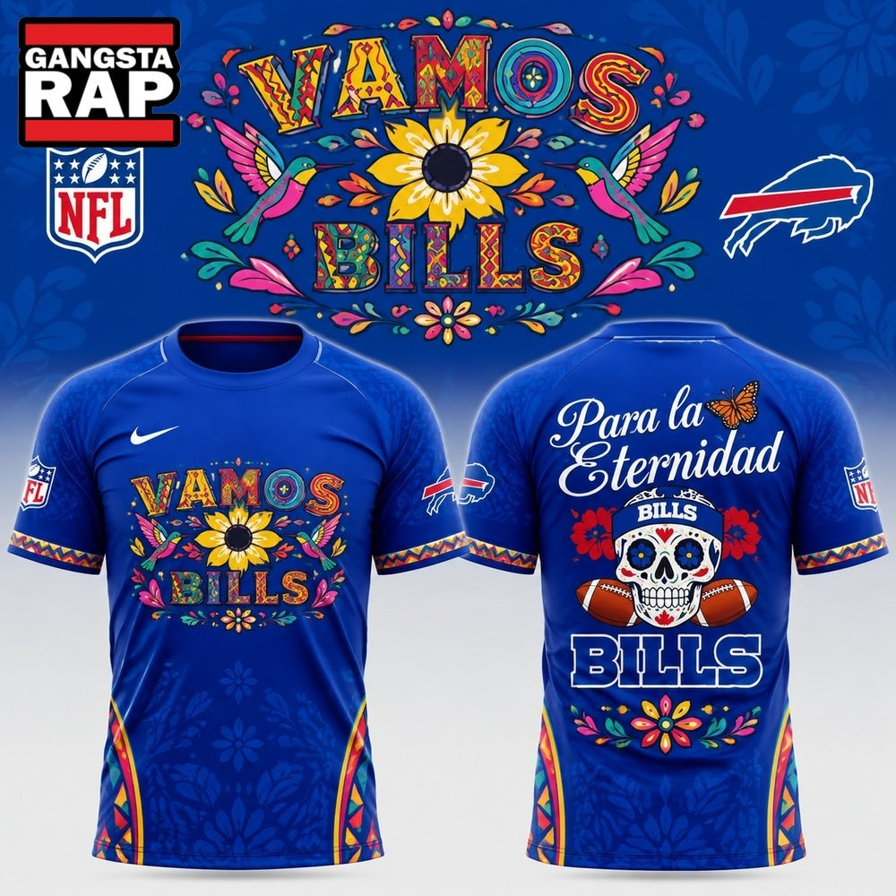 Buffalo Bills Latino Hispanic Heritage Para La Eternidad T Shirt