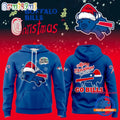 Buffalo Bills Merry Christmas 2025 Blue Hoodie Shirt