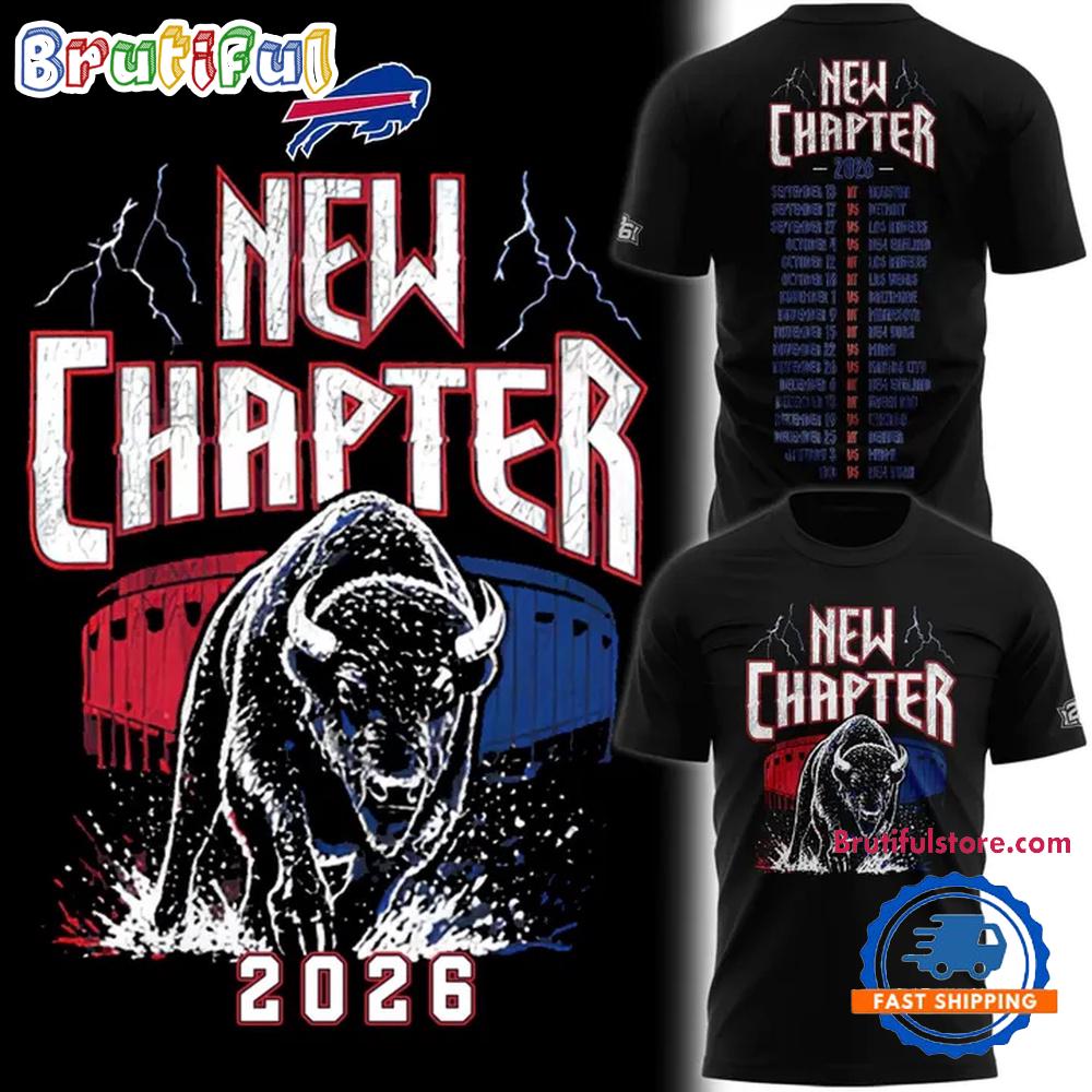 Buffalo Bills New Chapter 2026 Hoodie T-Shirt