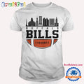 Buffalo Bills NFL 2025 City Skyline T Shirt