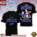 Buffalo Bills NFL Bartender Fan 3D Shirt