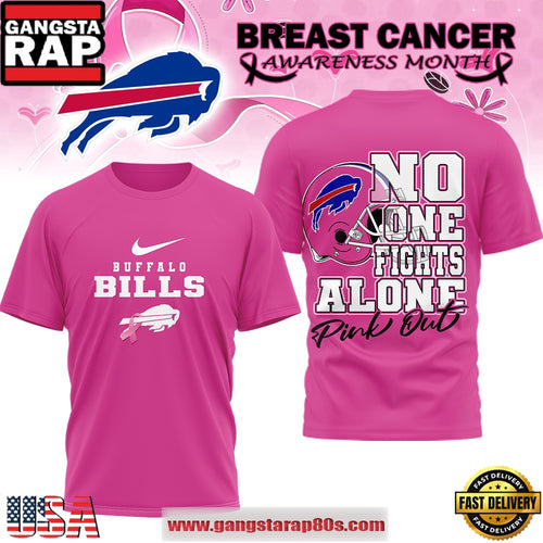 Buffalo Bills NFL Breast Cancer October 2025 Special 3D Shirt