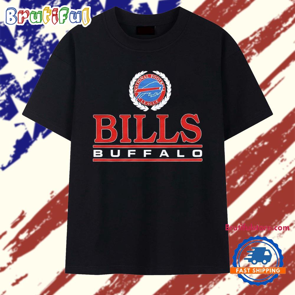 Buffalo Bills NFL Crest Apparel logo T Shirt