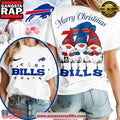Buffalo Bills NFL Gnome Merry Christmas Women’s 3D Shirt