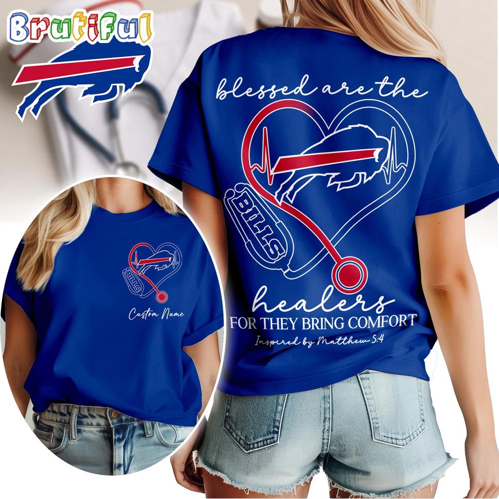 Buffalo Bills NFL Heart of A Nurse Game Day Unisex 3D Shirt
