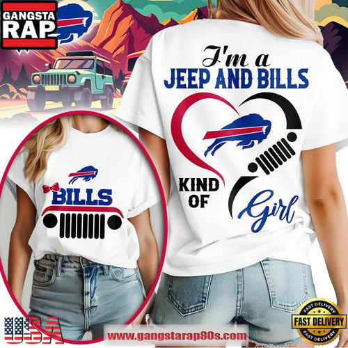 Buffalo Bills NFL Jeep Girl Women’s Shirt