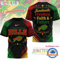 Buffalo Bills NFL Juneteeth Freedom Faith & Future 2026 Limited 3D Shirt