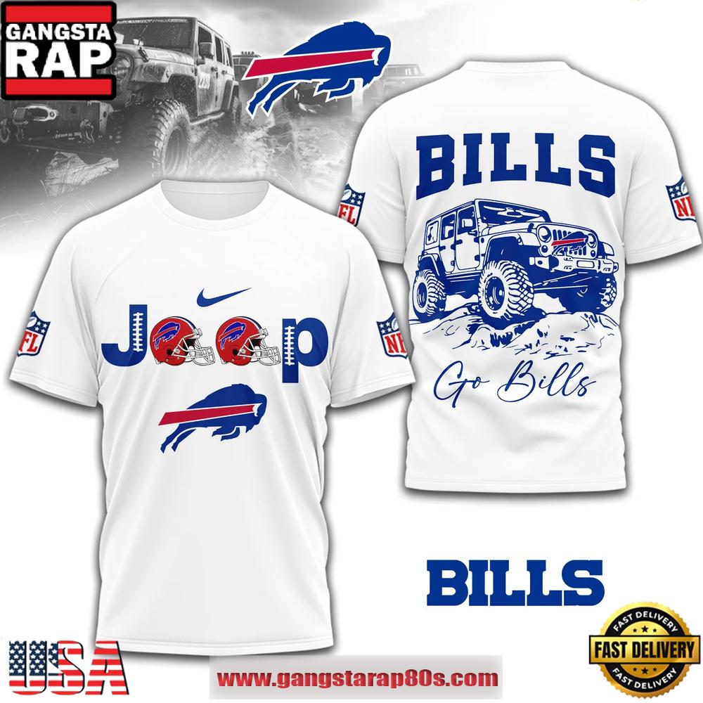 Buffalo Bills NFL Premium NFL Jeep Unisex T-Shirt