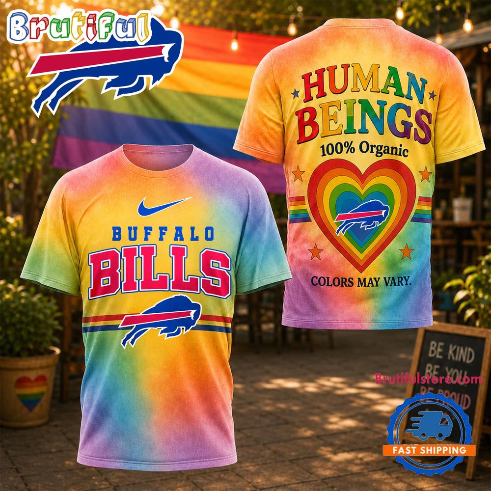 Buffalo Bills NFL Pride Human Being Color May Vary 3D T Shirt