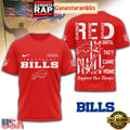 Buffalo Bills NFL Red Friday Special Edition Unisex T Shirt