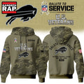 Buffalo Bills NFL US Veterans Salute To Service 2026 Hoodie Shirt, Football New Design Shirt
