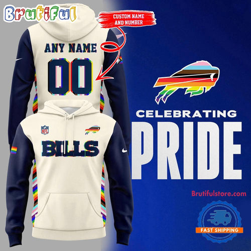 Buffalo Bills Pride 2025 Custom Hoodie Shirt