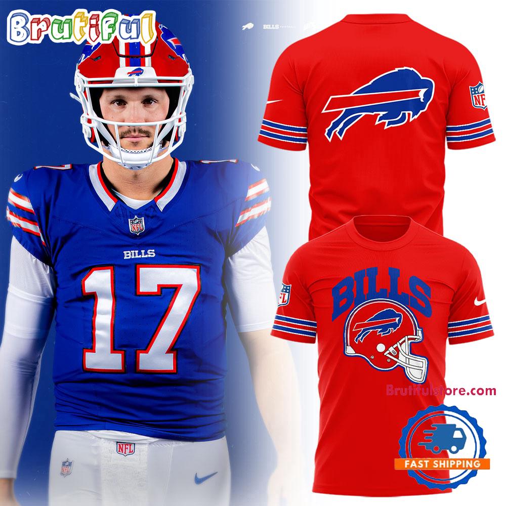 Buffalo Bills Red Helmet 2025 Limited Edition Hoodie T-Shirt