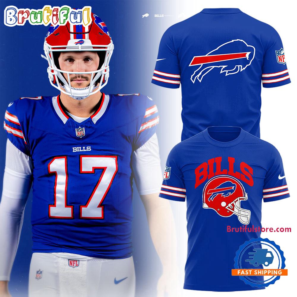 Buffalo Bills Red Helmet 2025 Hoodie T-Shirt