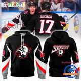 Buffalo Sabres 2025-26 Black and Red Goathead Hoodie