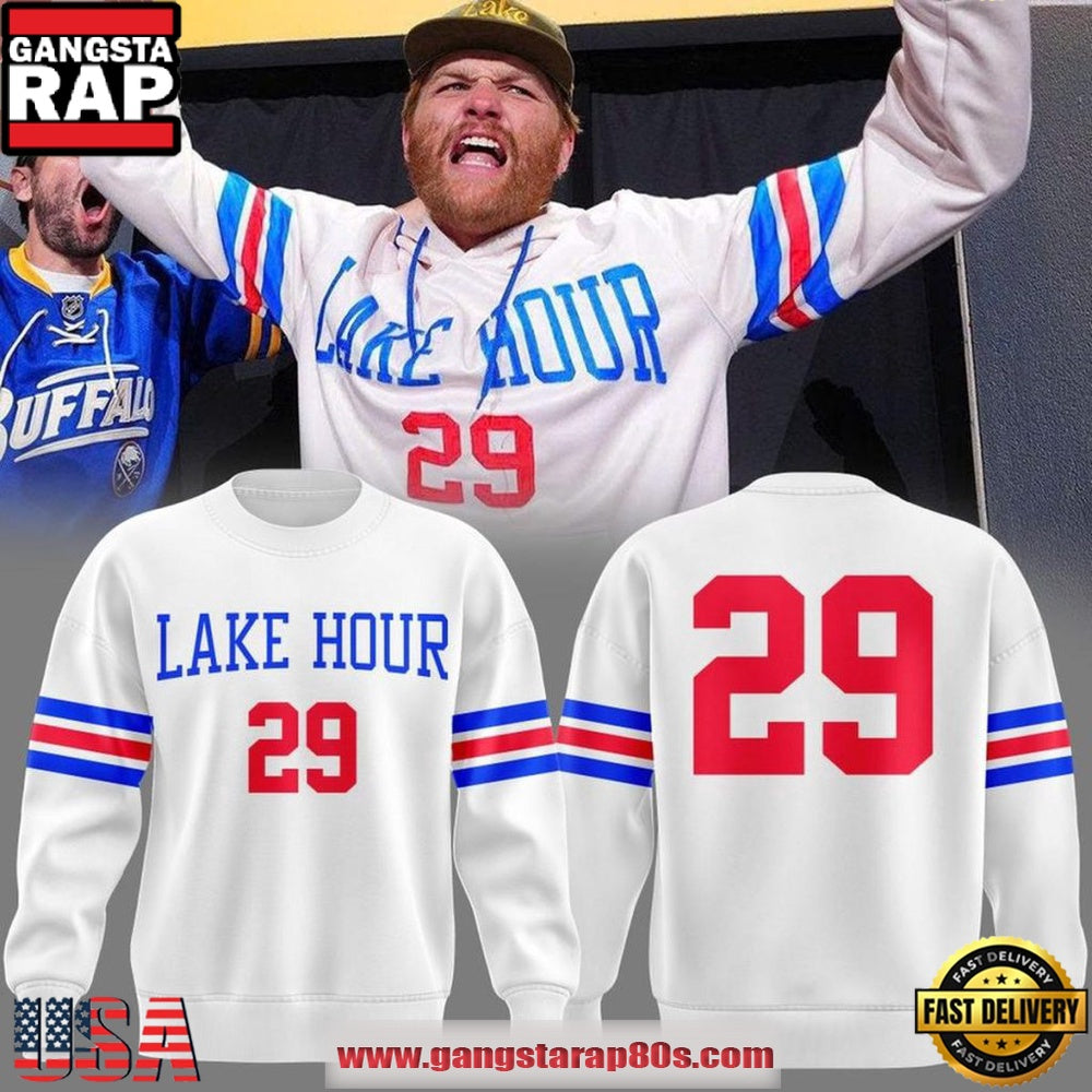 Buffalo Sabres Wyatt Russell 2026 Lake Hour 29 Unisex Hoodie T-Shirt