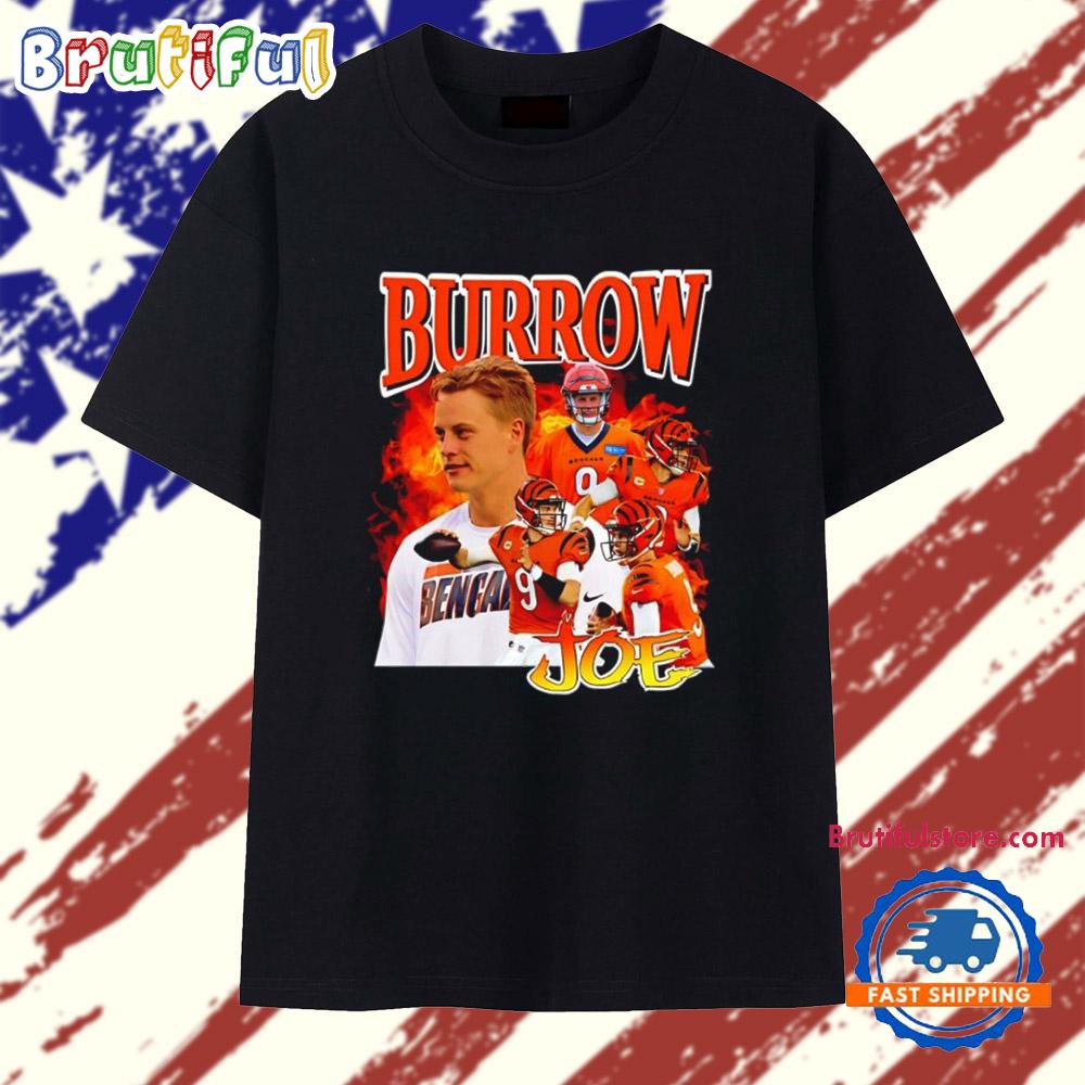 Burrow Joe Cincinnati Bengals vintage 90s 2026 T Shirt