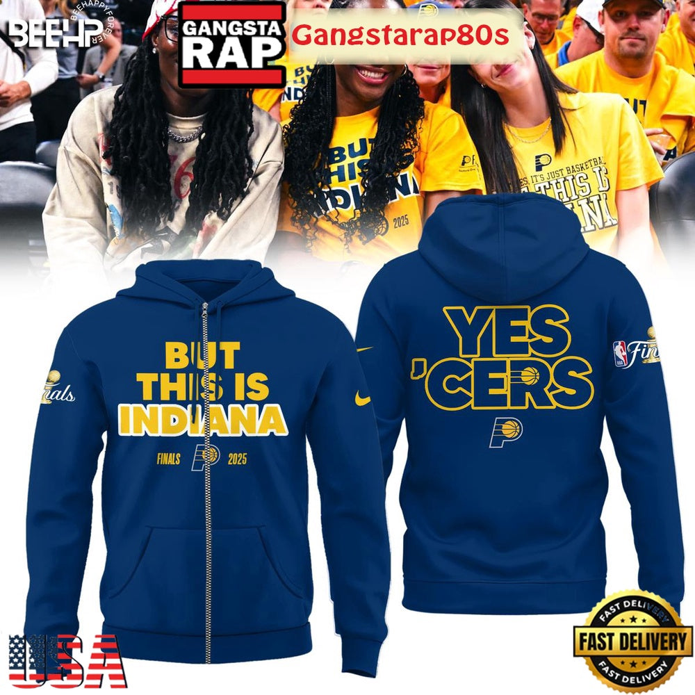 But This Is Indiana NBA Finals 2025 Yes Cers All Over Print Hoodie T-Shirt
