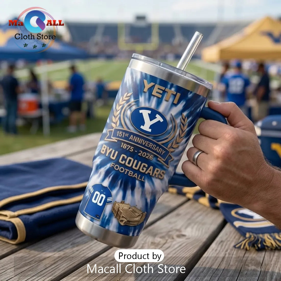 BYU Cougars 151st Anniversary Stanley Tumbler