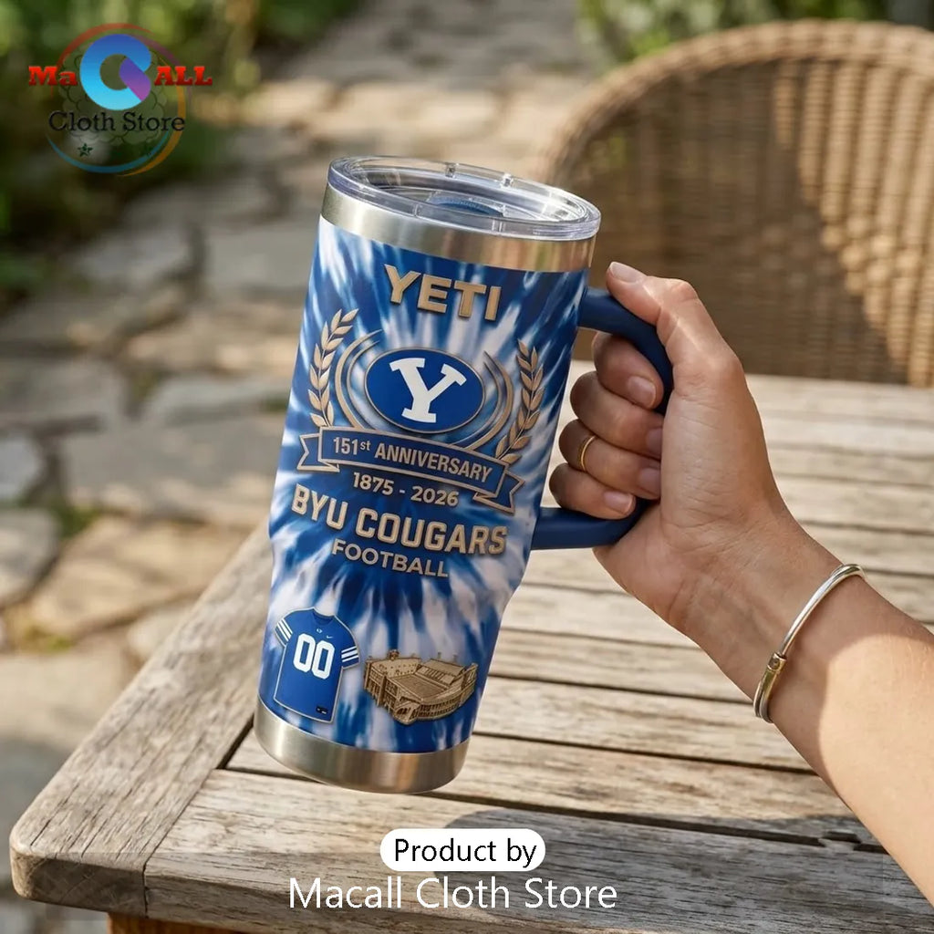 BYU Cougars 151st Anniversary Stanley Tumbler