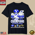 BYU Cougars 2025 Pop Tarts Bowl Champions T Shirt