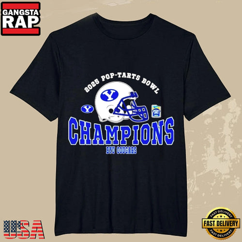 BYU Cougars Football Pop-Tarts Bowl Champions 2025 T Shirt