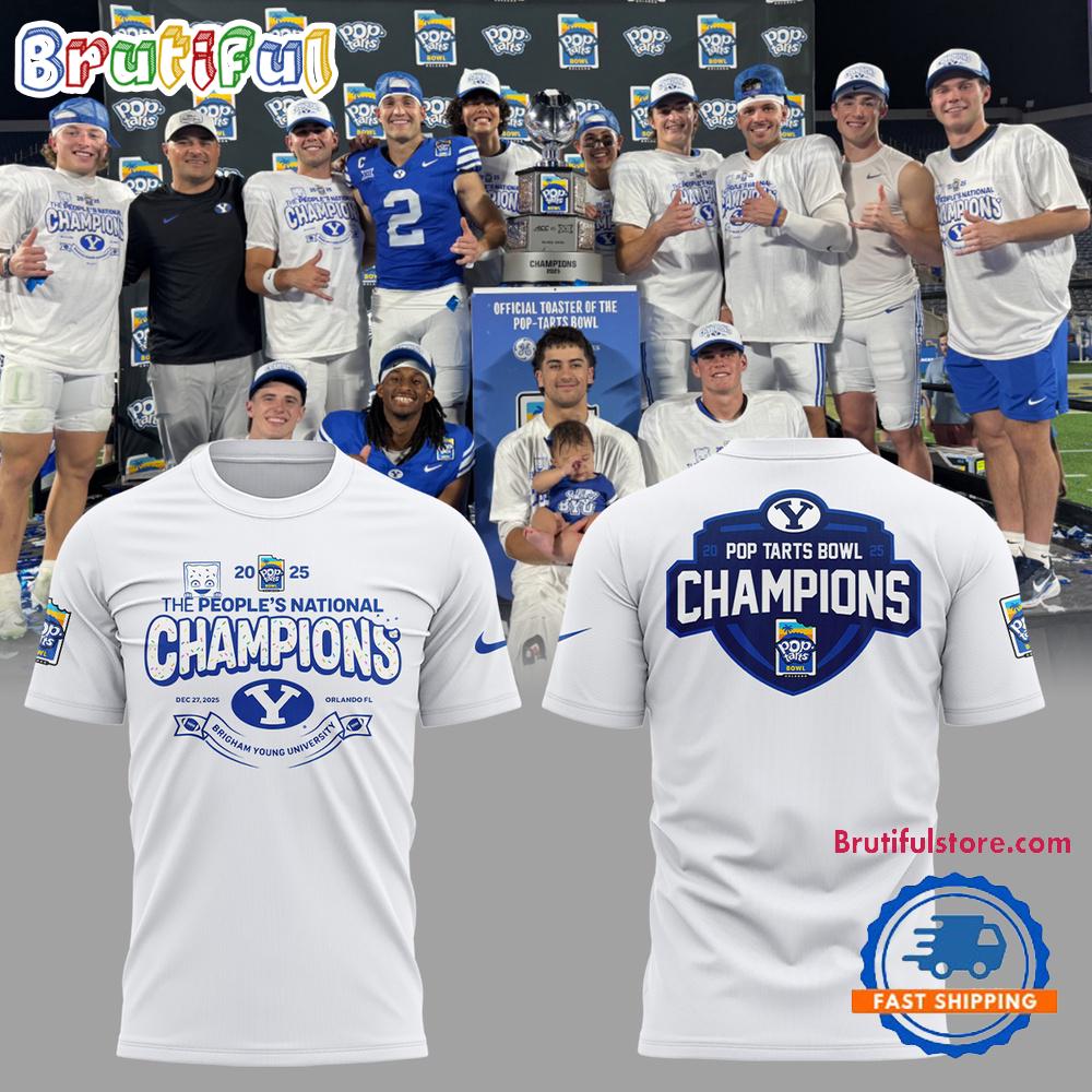 BYU Cougars Football The People’s National 2025 Champions Special New Shirt