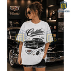 Cadillac Classic Car Lover White T-Shirt