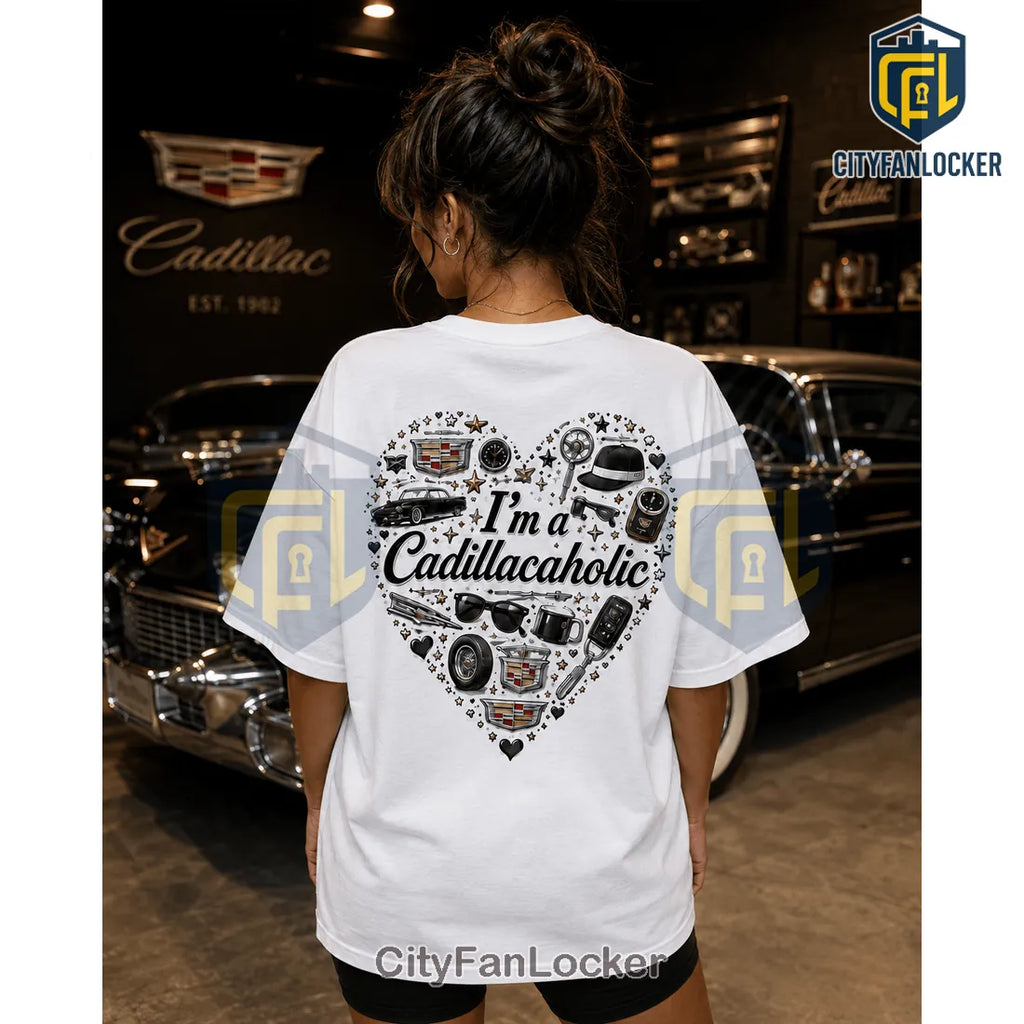 Cadillac Classic Car Lover White T-Shirt