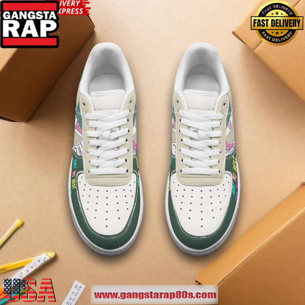 Cage The Elephant Limited Edition Air Force 1 Sneakers Shoes