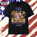 Caitlin Clark #22 Indiana Fever Signature Number Collage T Shirt