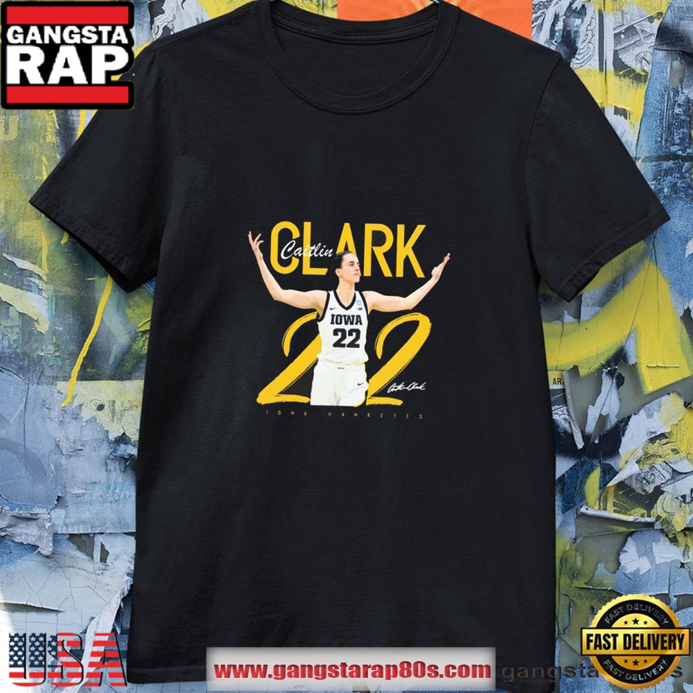 Caitlin Clark Basketball Player Black Shirt