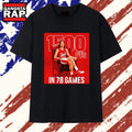 Caitlin Clark Indiana Fever 1500 Points in 78 Games T Shirt , Vintage Trending Shirt