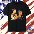 Caitlin Clark Indiana Fever and Rhyne Howard Atlanta Dream T Shirt