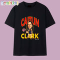 Caitlin Clark Indiana Fever Caricature T Shirt