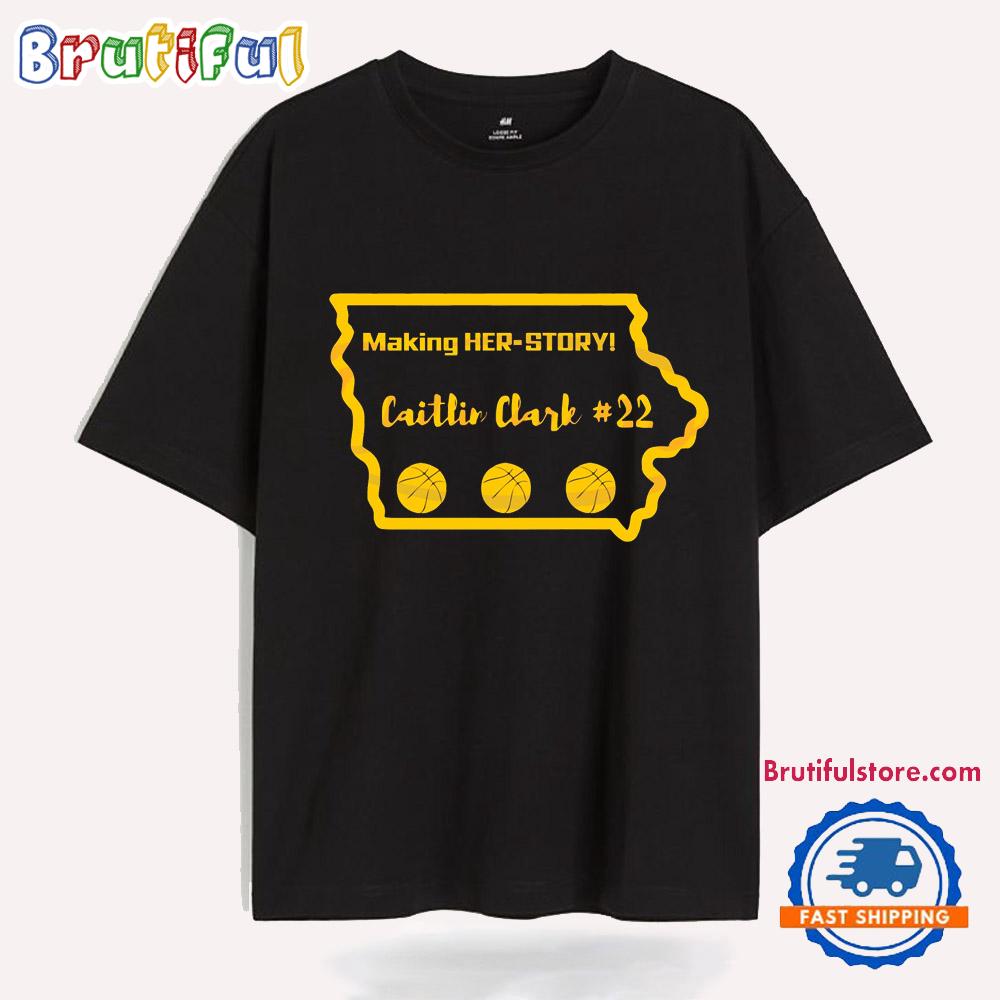 Caitlin Clark Iowa Hawkeyes Big 10 NCAA Basketball T Shirt