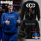 Caitlin Clark Shoot More Threes Logo and Signatures 2026 Black Hoodie T-Shirt