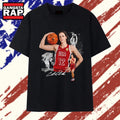 Caitlin Clark USA Basketball #12 Signature Photo Collage Graphic T Shirt