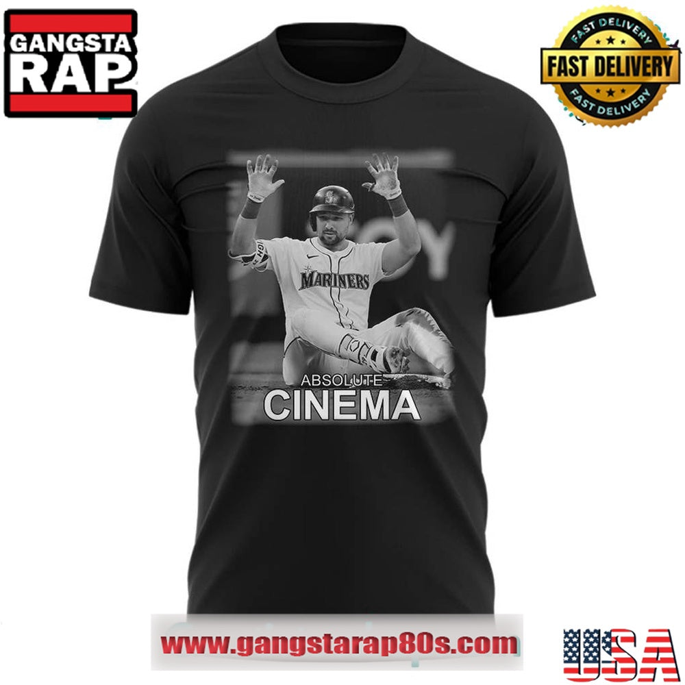Cal Raleigh Absolute Cinema Limited Edition T Shirt