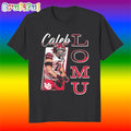 Caleb Lomu Utah Utes Graphic Cartoon T Shirt