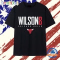 Caleb Wilson number 8 of Chicago Bulls logo T Shirt