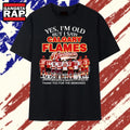 Calgary Flames Legends Greatness Vintage Hockey T Shirt