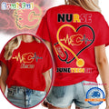 Calgary Flames NHL Nurse Appreciation Juneteenth Unisex 3D Shirt