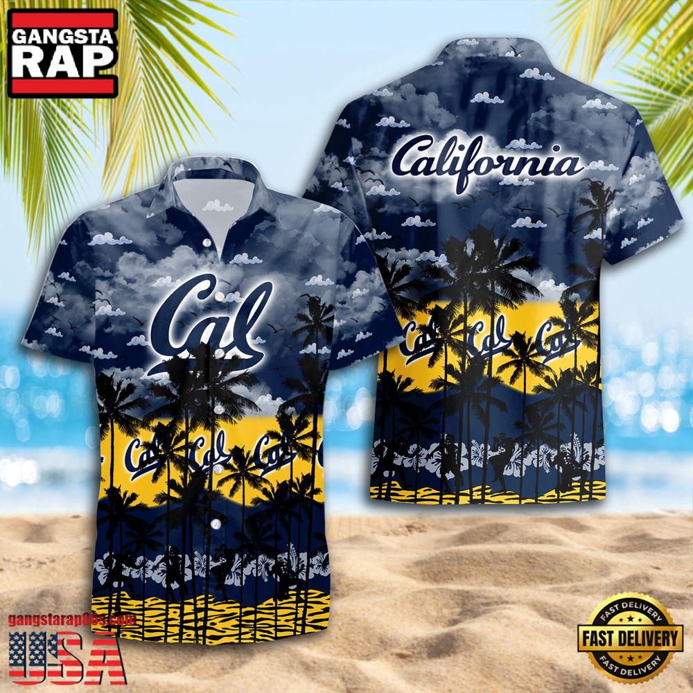 California Golden Bears Style Hot Summer Aloha Hawaiian Shirt