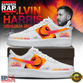 Calvin Harris Ushuaia Ibiza 2026 Signature White Custom Air Force 1 Sneakers Shoes