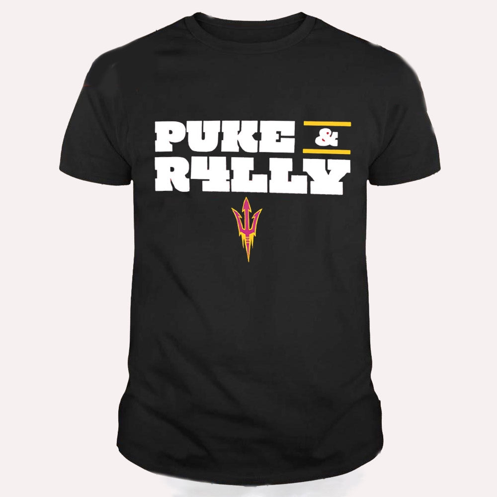 Cam Skattebo Arizona State Sun Devils Puke and Rally T Shirt